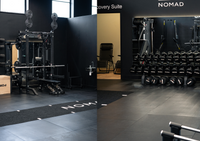 30mm Premium Rubber Flooring (1m x 1m, Black)