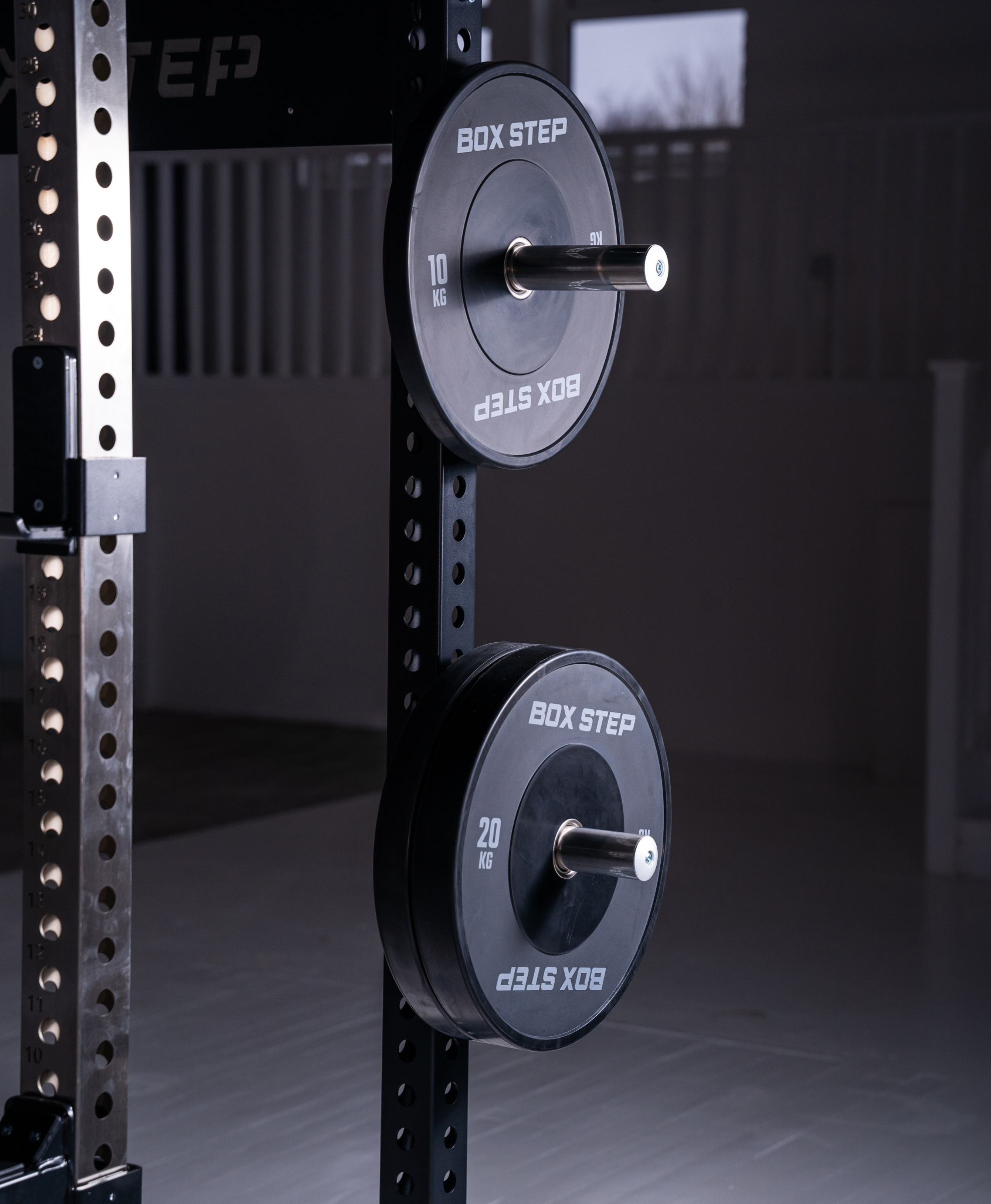 Box Step Black Edition Bumper Plates (Sold Individually)