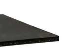 30mm Premium Rubber Flooring (1m x 1m, Black)