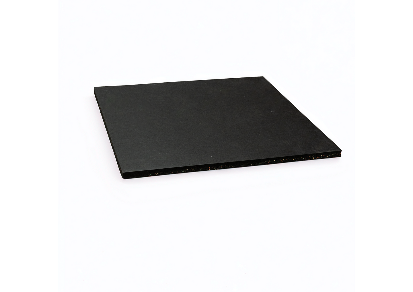 30mm Premium Rubber Flooring (1m x 1m, Black)