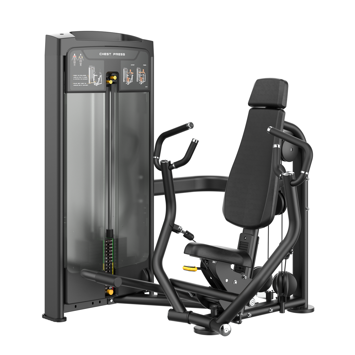 Box Step© Optimus Series Chest Press