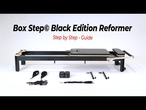 Box Step Black Edition Reformer Elite Fitness Equipment – Box Step Fitness